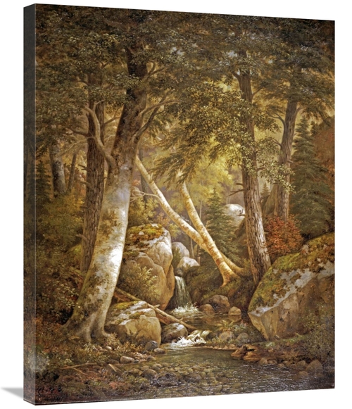 Global Gallery GCS-266331-30-142 30 in. Wooded Interior Art Print - He