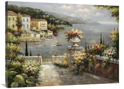 Global Gallery GCS-129799-3040-142 30 x 40 in. Marina Vista II Art Pri