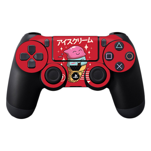 MightySkins SOPS4CO-Ice Cream Kawaii Skin for Sony PS4 Controller - Ic