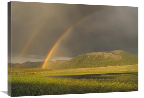 Global Gallery GCS-396065-2432-142 24 x 32 in. Rainbow Over Boulder Mo