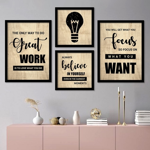 Inspirational Posters for Home and Office Wall Decor, Meeting Room &