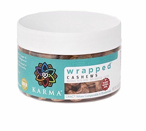 Karma 287819 8 oz Wrapped Cashews, Pack of 6