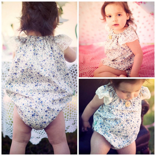 2016 new Newborn Baby Girl clothes Lace Rompers