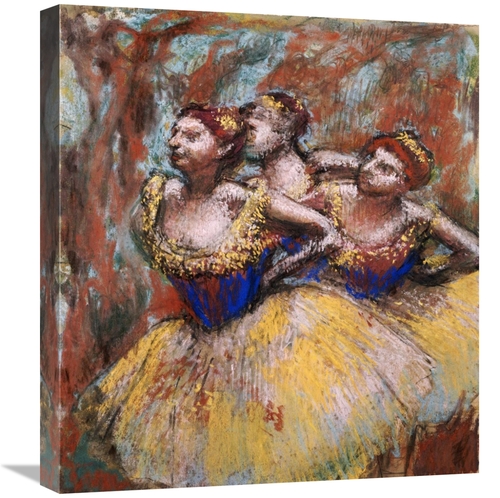 Global Gallery GCS-266203-22-142 22 in. Three Dancers Art Print - Edga