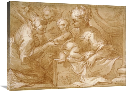 Global Gallery GCS-456107-2432-142 24 x 32 in. Mystic Marriage of Sain