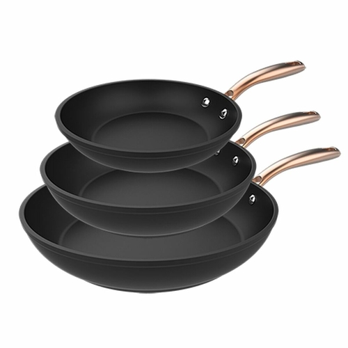 Set of Frying Pans Cecotec Polka Fantasy Aluminium Black Ø 24 cm Ø 20