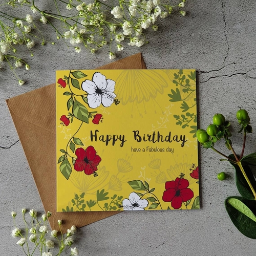 Happy birthday - Have a fabulous day