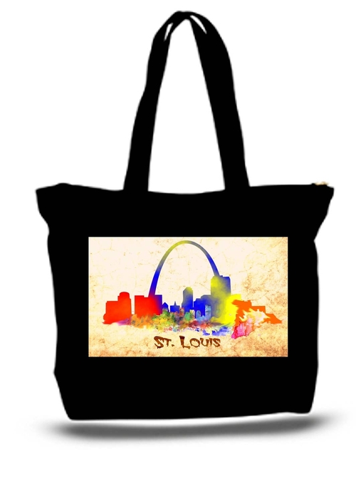 St. Louis Large Tote New Zipper Bag