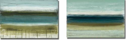 Artistic Home Gallery 1624070CG Shoreline Horizons & Horizon by Heathe