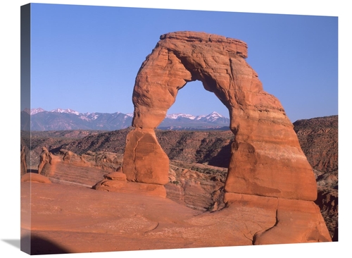 Global Gallery GCS-396597-2228-142 22 x 28 in. Delicate Arch & La Sal 