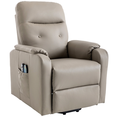 Massage Recliner Chair Electric Power Lift Chairs with Side Pocket,