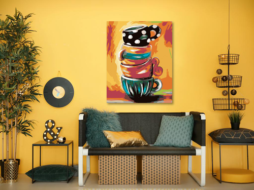 Paint by Numbers - PAINTED MUGS