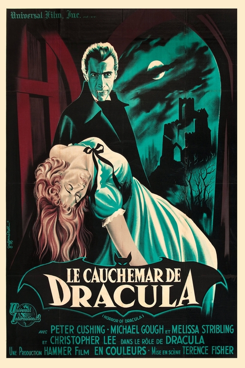 Dracula II Monster Movie Poster 8 x 12 inch Tin Sign