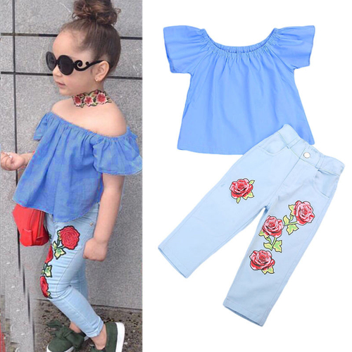High Quality New Fashion Girls Clothing Kids