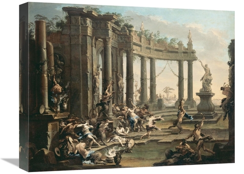 Global Gallery GCS-460004-1620-142 16 x 20 in. Bacchanale Art Print - 