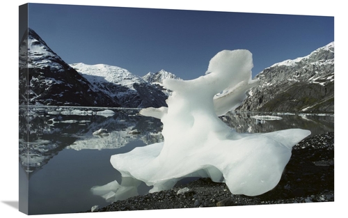 Global Gallery GCS-395765-2030-142 20 x 30 in. Melting Iceberg on Shor