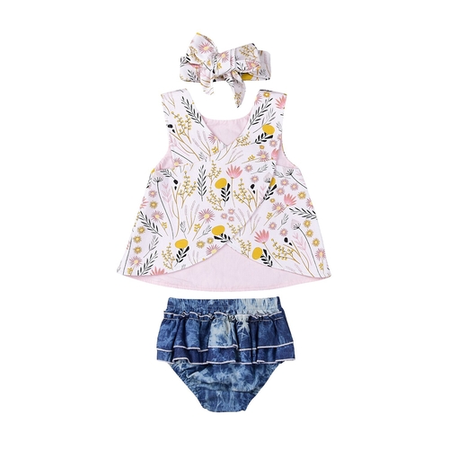 Hot Summer Fashion Newborn Baby Girl Kids