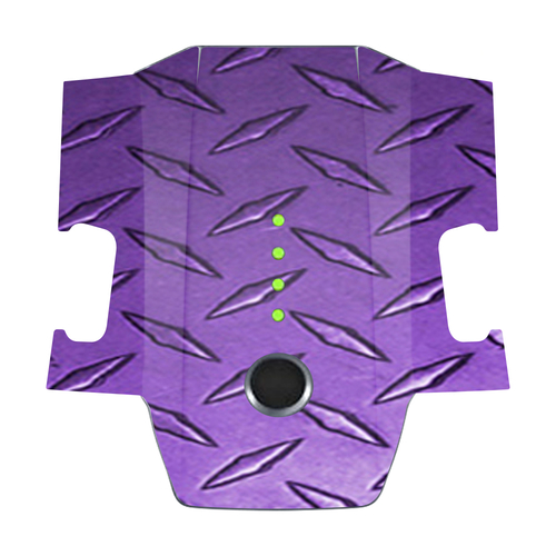 MightySkins DJMAVBAT-Purple Diamond Plate Skin Decal Wrap for Microsof