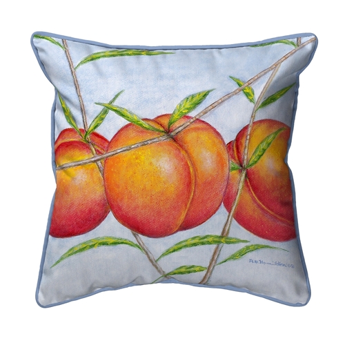 Betsy Drake SN999 12 x 12 in. Peaches Small Pillow