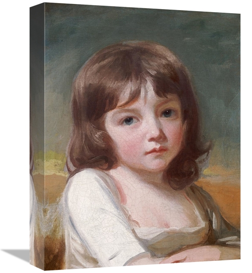 Global Gallery GCS-267182-16-142 16 in. Portrait of a Girl Art Print -
