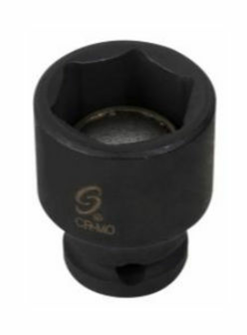 25in. Drive 6 Point Standard Magnetic Impact Socket - .31in.