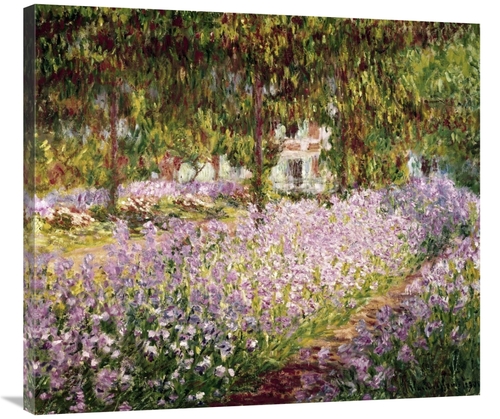 Global Gallery GCS-278657-36-142 36 in. Garden at Giverny Art Print - 