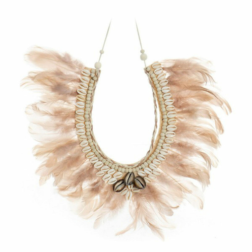 Hanging decoration DKD Home Decor Shells Feather 40 x 2 x 55 cm