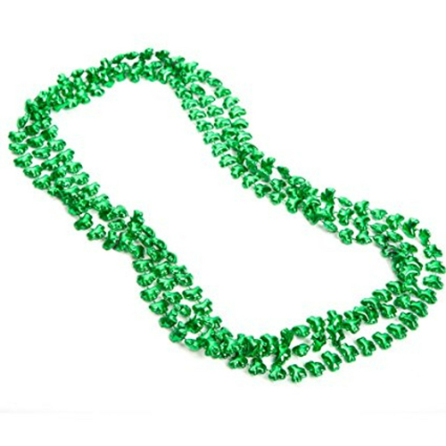 Blinkee 597310 Shamrock Beaded Necklaces - Pack of 12