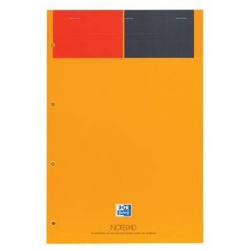 Notepad Oxford INTERNATIONAL NOTEPAD 80 Sheets Striped 5 Units A4