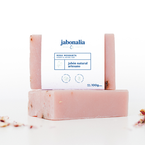 Jabón Rosa Mosqueta 100g - Rosehip Oil Soap