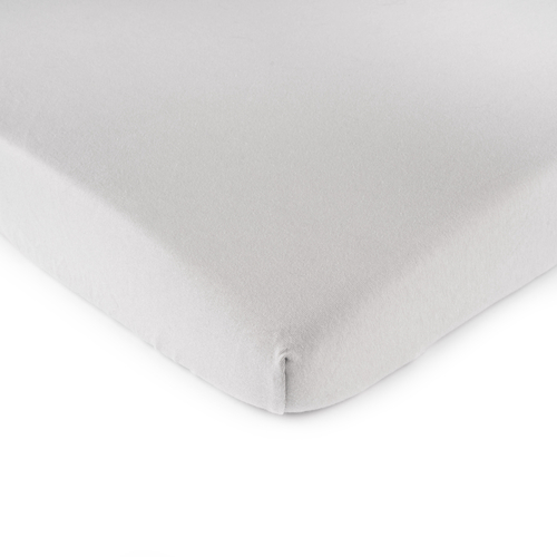 SheetWorld Fitted Crib Sheet Set - 100% Cotton Jersey - Silver Grey,