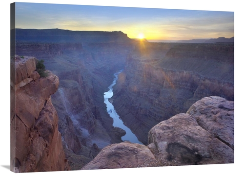 Global Gallery GCS-396897-3040-142 30 x 40 in. Sunrise As Seen From To