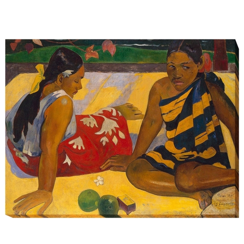 Artistic Home Gallery 1216AM438IG What News by Paul Gauguin Premium Ga