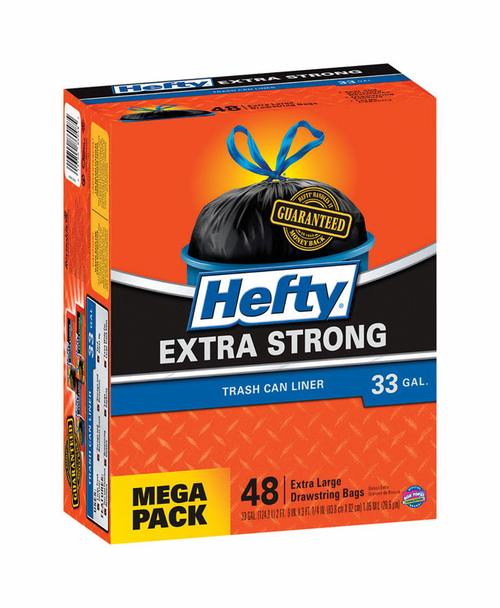 Reynolds Consumer Products 6339162 Hefty Extra Strong 33 gal Trash Bag