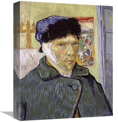 Global Gallery GCS-281304-16-142 16 in. Self Portrait with Bandaged Ea