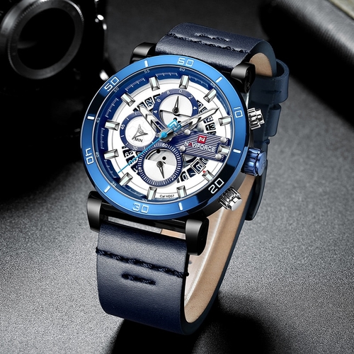 NAVIFORCE Mens Sports Watches Men Top Brand Luxury