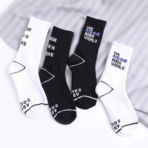 Women cotton socks harajuku hip hop sakte board