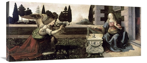 Global Gallery GCS-277236-40-142 40 in. Annunciation Art Print - Leona