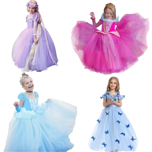 Spocket | Dropship | Cinderella Girls Dress Easter Costume Kids Dresses