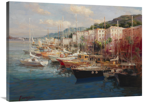 Global Gallery GCS-132444-3040-142 30 x 40 in. Bayside Harbor III Art 