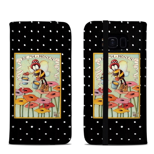 DecalGirl SGS8FC-MYHONEY Samsung Galaxy S8 Folio Case - Be My Honey
