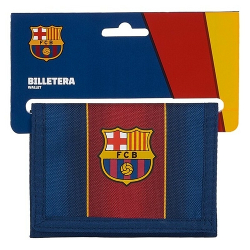 Purse F.C. Barcelona 812029036 12.5 x 9.5 x 1 cm Maroon Navy Blue