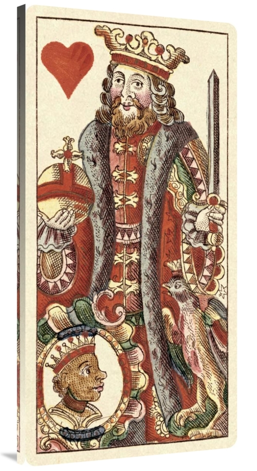 Global Gallery GCS-455064-2448-142 24 x 48 in. King of Hearts - Bauern