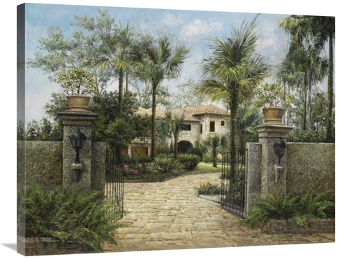 Global Gallery GCS-131283-2835-142 28 x 35 in. Boca Retreat Art Print 