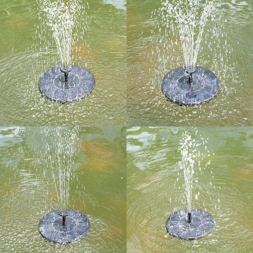 Water Fountain Watering Solar Garden Power