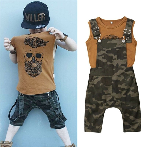 Pudcoco Fashion Toddler Kid Baby Girl Camouflage