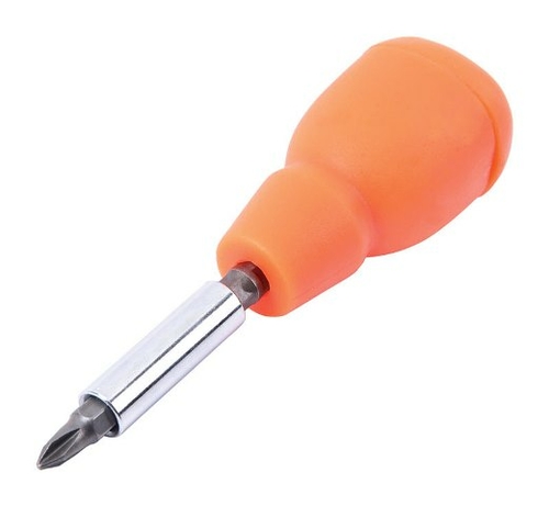 Home Plus AC2014206 4-in-1 Stubby Screwdriver - pack of 20