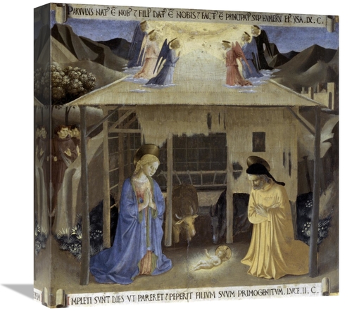 Global Gallery GCS-276557-16-142 16 in. Story of the Life of Christ Na