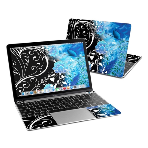 DecalGirl MB12-PCSKY 12 in. MacBook Skin - Peacock Sky