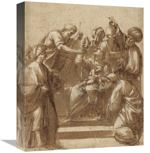 Global Gallery GCS-456816-16-142 16 in. Adoration of the Magi Art Prin